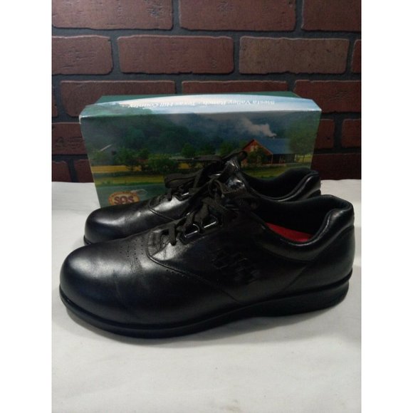 SAS Freetime Free Time Black Leather Lace Up 12 M - Picture 4 of 8